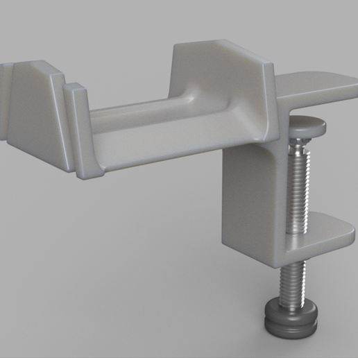 Headset desk holder render