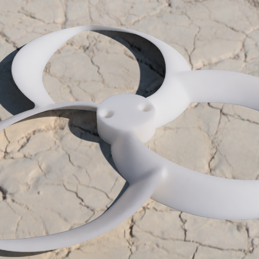 Tri-toroidal propellers render